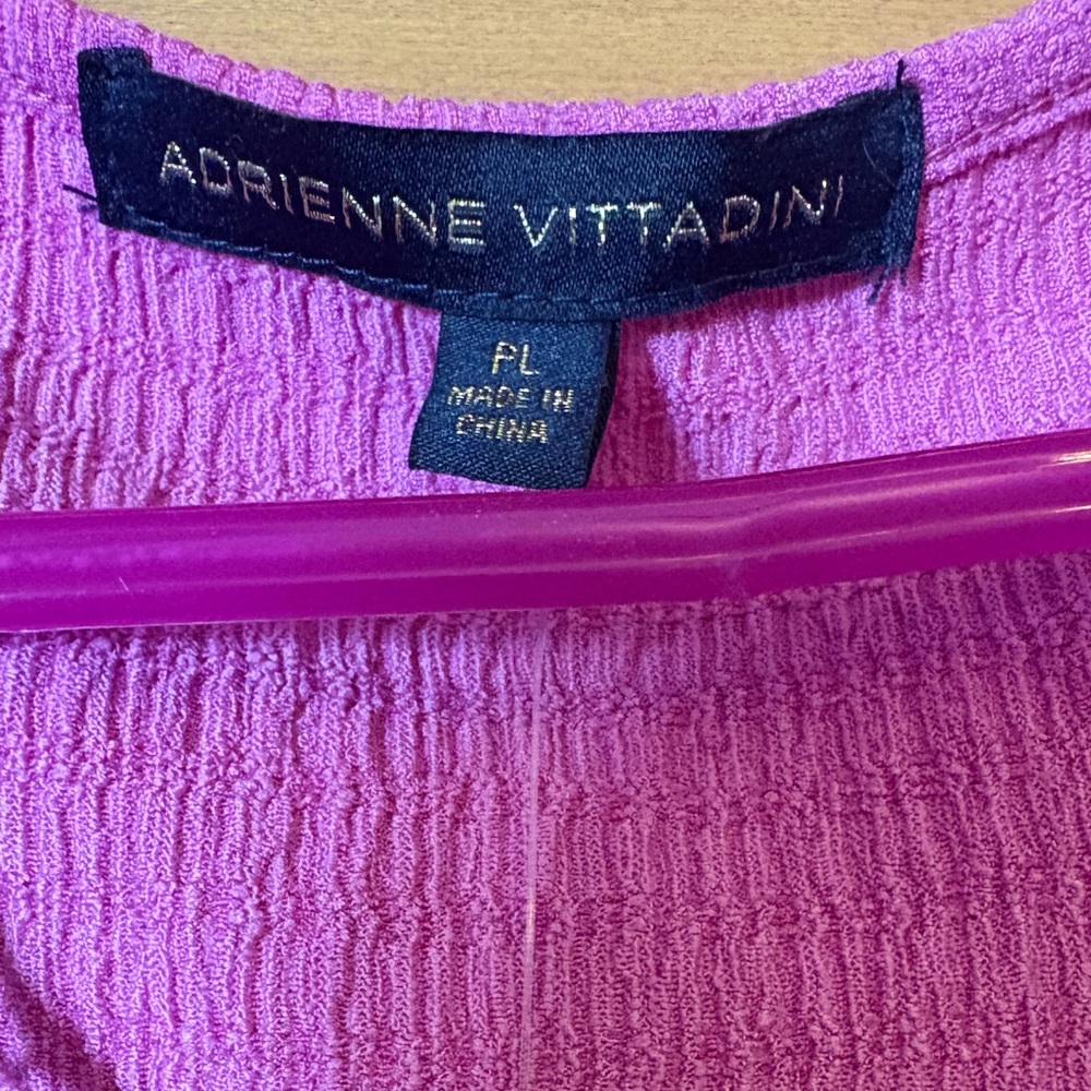 Purple Lace Trim Top - Picture 7 of 8